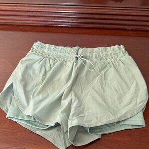 Victoria's Secret Light Green Athletic Shorts